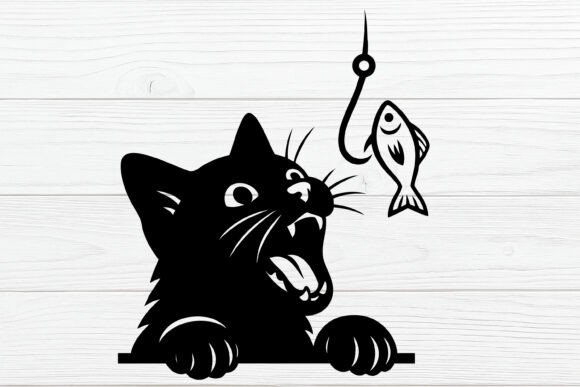 Black Cat and Fish Hook SVG Review