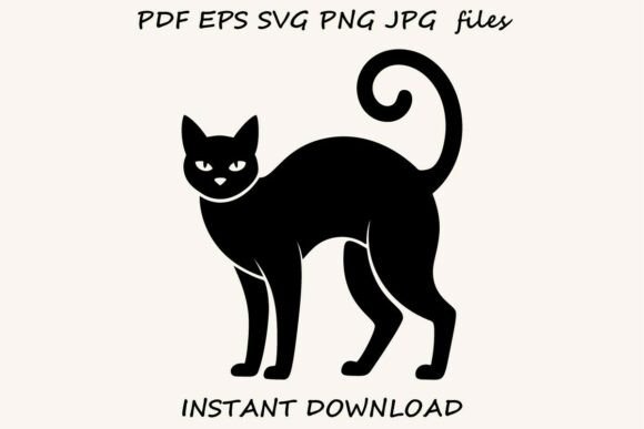 Black Cat SVG – Halloween Witch Cat Review