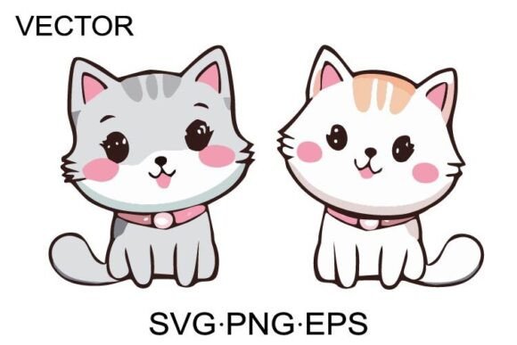 Cat Baby SVG Vector Cartoon Character Review