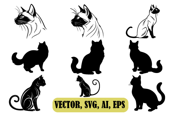 Cute Cat Vector SVG Silhouette Eps: A Designer's Real-World Review