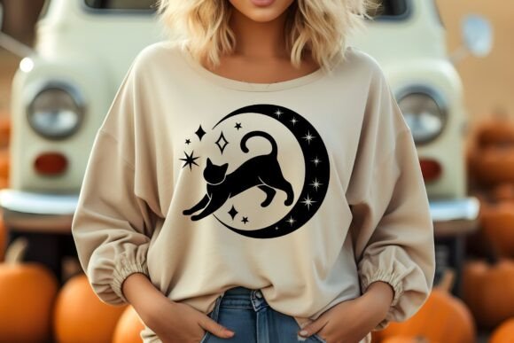 Jumping Cat and Moon SVG Review for Real Embroidery