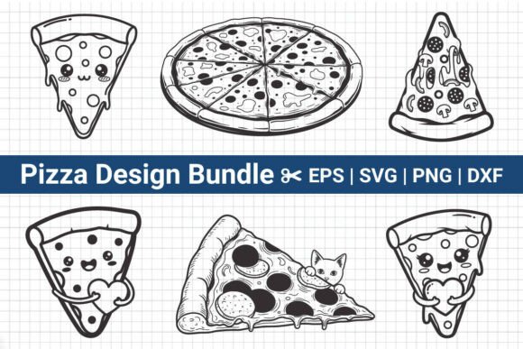Kawaii Pizza Slice and Cat Pizza Svg Review
