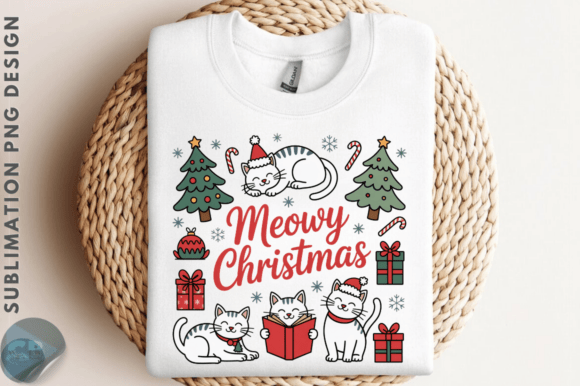 Meowy Christmas PNG: A Designer's Review for Real Embroidery Projects