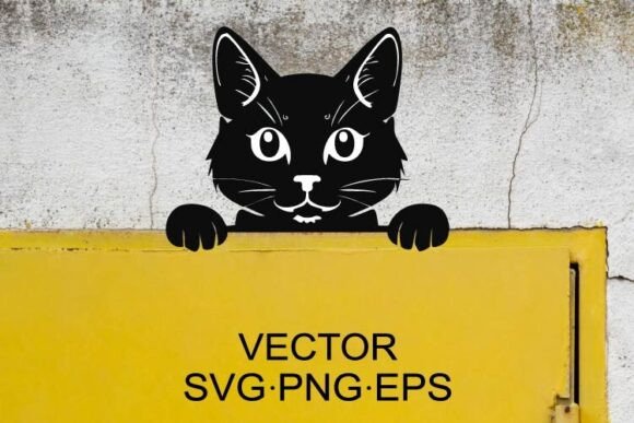 Peeking Cat Cat Face SVG Review for Real Embroidery