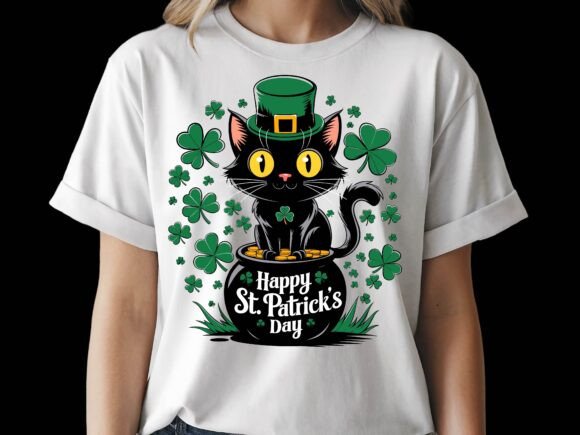 St. Patrick's Day Lucky Black Cat SVG Review