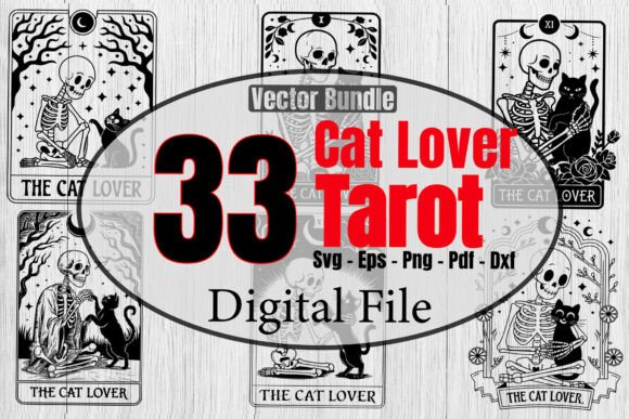 The Cat Lover Tarot Svg Bundle Shirt Review