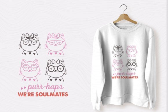 Vintage Valentine s Day Cat SVG Purrhaps Review
