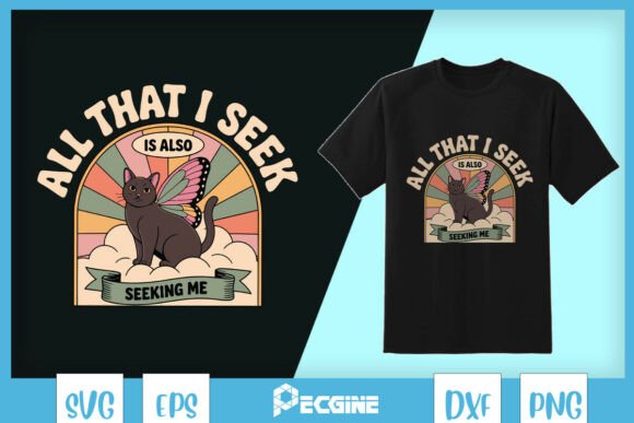 What You Seek Is Seeking You Cat SVG Review