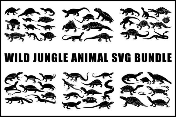 Wild Jungle Animal SVG Pack: A Designer's Stitch Test